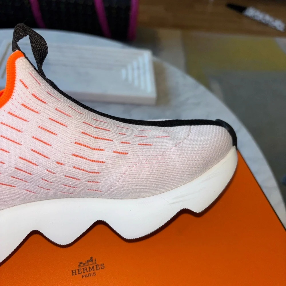 Hermes Eclair Maille Slip On Sneaker - Picture 7 of 16